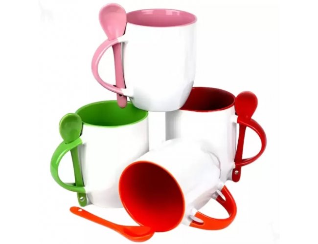 Caneca Interna e Ala Com Colher Base Curva