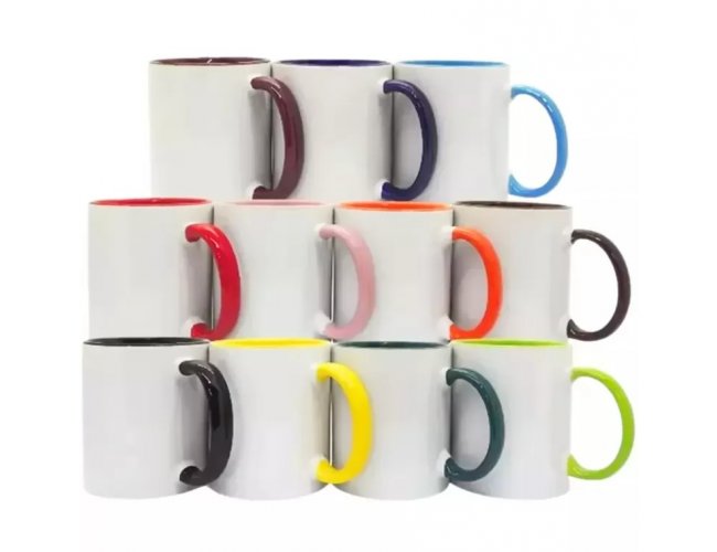 Caneca Interna e Ala normal Colorida