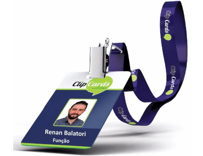 Crachá + Tirante Personalizado
