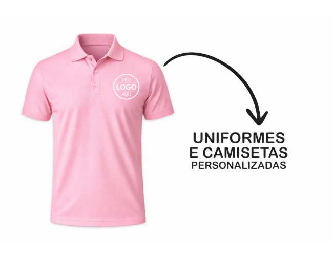 Camiseta Polo - Malha Pv
