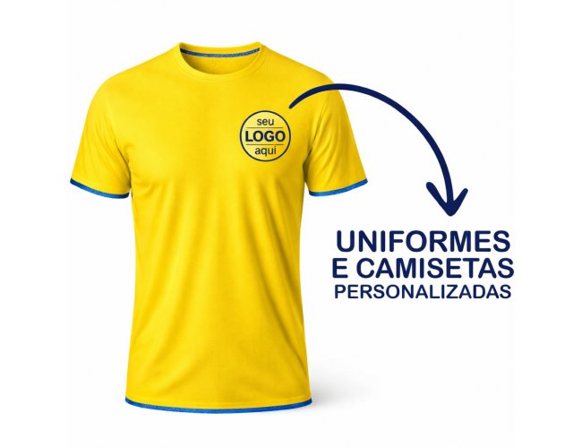 Camiseta Dry fit Manchester  -  Uniforme Com Seu Logotio